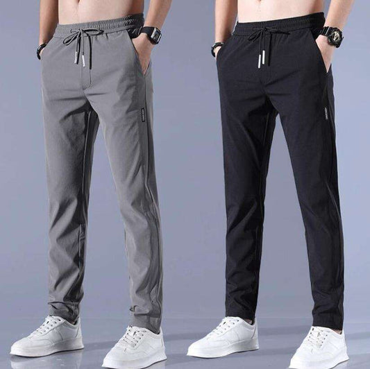 Men's Straight Track Pants (Pack of 2)